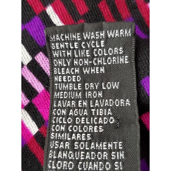 Unlisted by Kenneth Cole Artistic Purple and Pink Fitted Tank - Picture 8 of 8